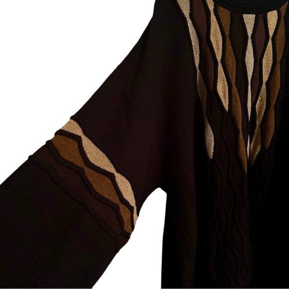 Protege Collection Vintage 90s Coogi Style Knit Sweater 3XL - Picture 3 of 4